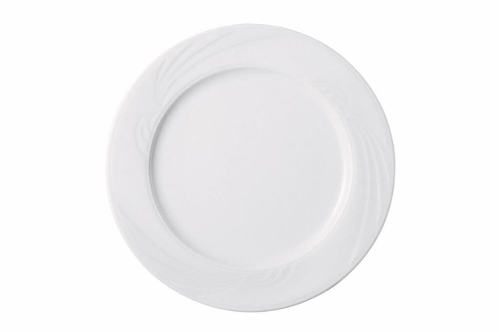Porland Halley Beyaz Düz Tabak 28 cm 6 Adet