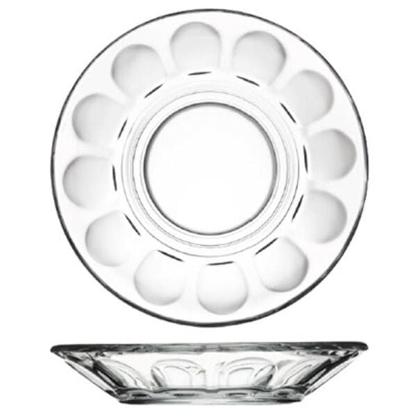 Paşabahçe 54411 Tempo Optikli Çay Tabak 6lı 10 cm