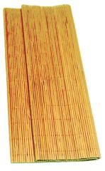 Globy Bambu Amerikan Servis - Sushi Mat 4 Adet Sarı