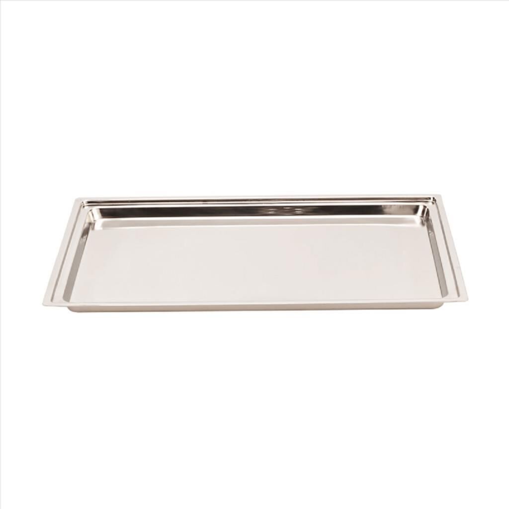 Zicco Derin Çelik Köşeli Teşhir Tepsi, 56x36 cm- ZCP069D