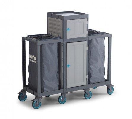 Fantom Procart 414 Dolaplı Kat Arabası, 2 Çöp Bölmeli