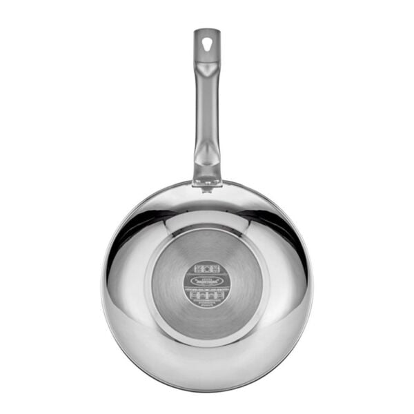 Altınbaşak Çelik Wok Tava – Paslanmaz Sap 32 cm (A 107WK 32)