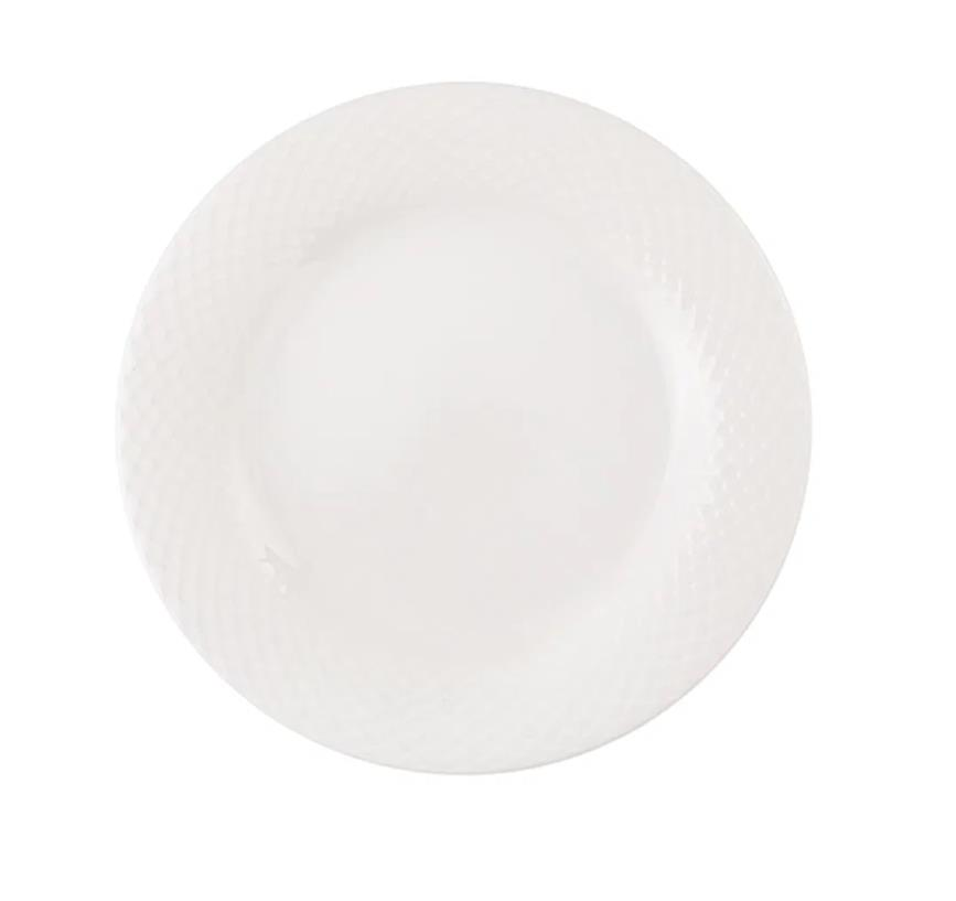 Porland 18BB23 Aqua Alumilite Düz Tabak 23cm 6 adet