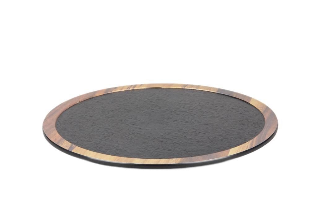 Globy Açık Büfe Yuvarlak Sunum Tabak – 33×1,5 cm