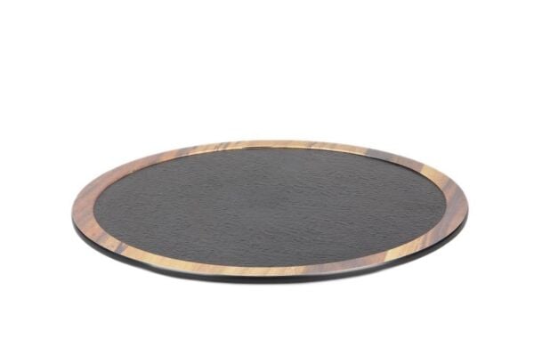 Globy Açık Büfe Yuvarlak Sunum Tabak – 33×1,5 cm