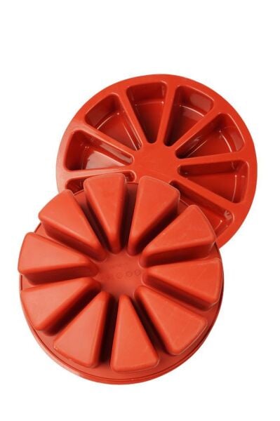 Globy Silikon Dilimli Kek Kalıbı 10'lu