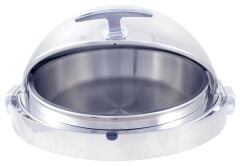 Globy Chafing Dish (Yuvarlak) Roll Top Kapaklı, Elektrikli