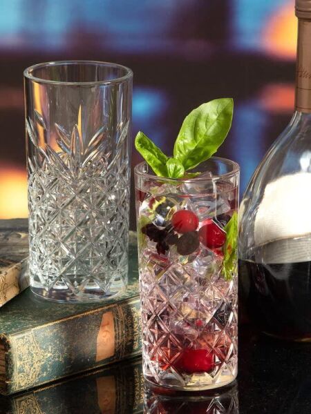 Paşabahçe Timeless 520205 Meşrubat Bardağı 4'lü 365 cc