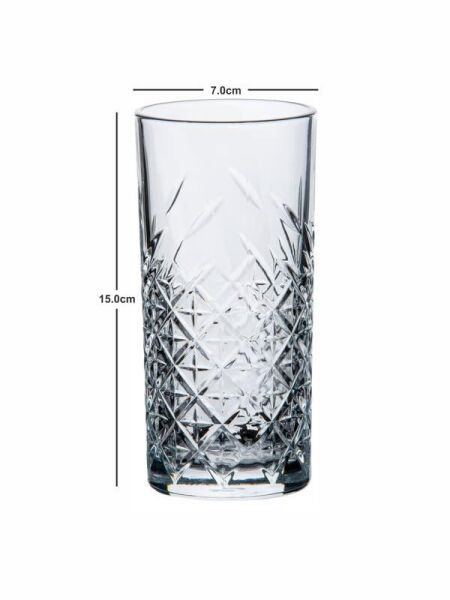 Paşabahçe Timeless 520205 Meşrubat Bardağı 4'lü 365 cc