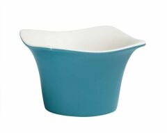 Globy Açık Büfe Kase , Sosluk Mavi 13x13x9 cm