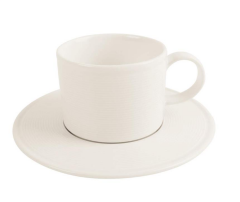 Porland 325821 Line Alumilite Tabaklı Çay Fincanı 180cc 6 adet