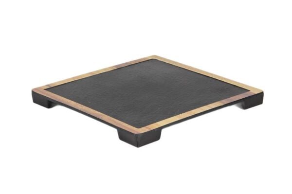 Globy Açık Büfe Sunum Tabak Kare – 25×25×2 cm
