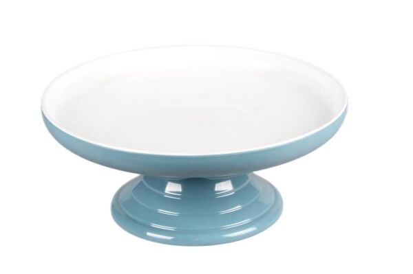 Globy Açık Büfe Sunum Tabak Mavi – 28×28×5 cm