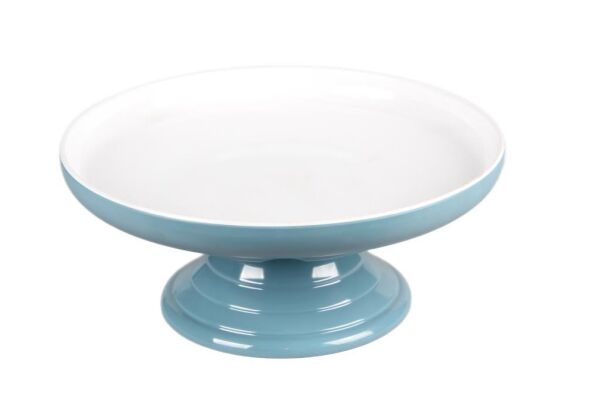 Globy Açık Büfe Sunum Tabak Mavi – 28×28×5 cm