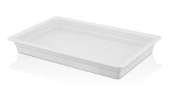 Atlasform Melamin Gastronom Küvet GN 1/1-65 mm, Beyaz