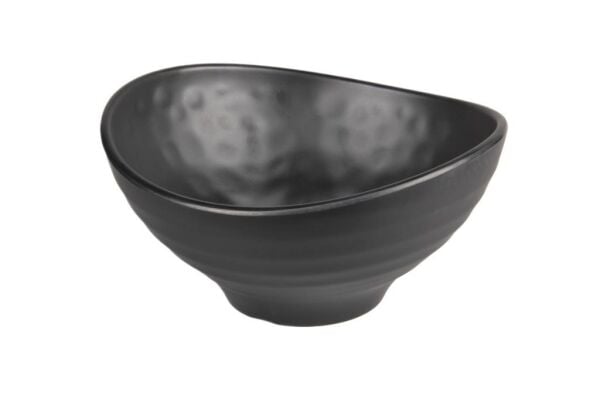 Globy Açık Büfe Oval Kase Siyah 26 Cm