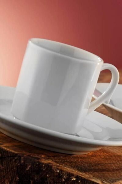 Kütahya Porselen Otel  Hk. Serisi Kahve Fincanı Takımı 6'lı 70 cc - HK02KT