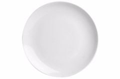 Porland Fourline Beyaz Düz Tabak 20 cm 6 Adet