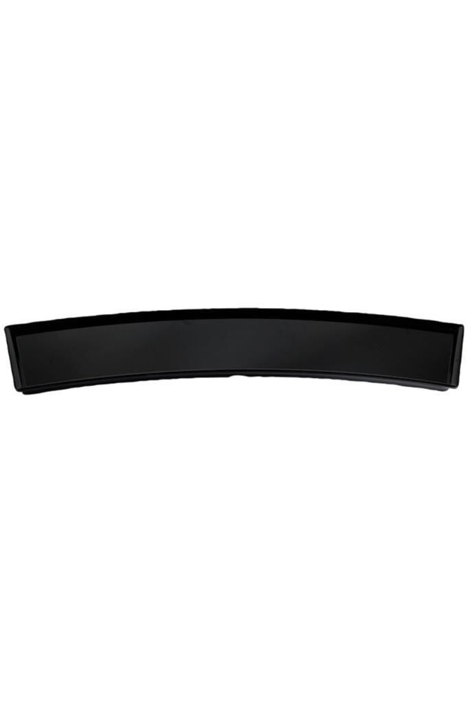 Globy Açık Büfe Melamin Yay Tabak Siyah 62x16x2 cm