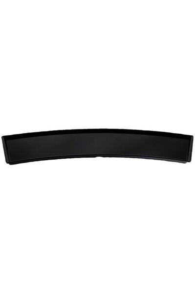 Globy Açık Büfe Melamin Yay Tabak Siyah 62x16x2 cm