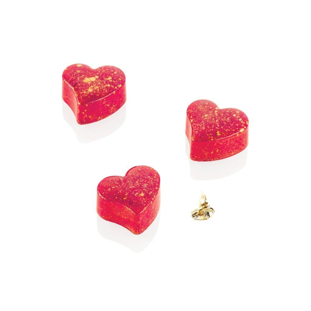 Silikomart CH034 Kalp Kek & Çikolata Kalıbı 24’lü – 52.934.86.0065