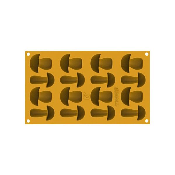 Silikomart Porsino Mantar Desen Silikon Kek Kalıbı 16’lı – 36.401.36.0065