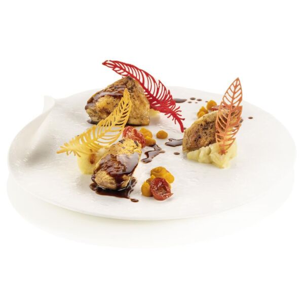 Silikomart Tüy-Yaprak Desen Silikon Kek Kalıbı 10+10'lu - 368SLM33314360065