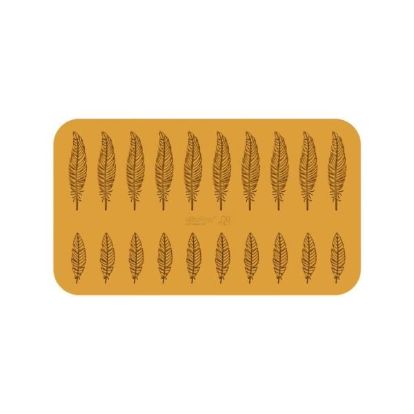 Silikomart Tüy-Yaprak Desen Silikon Kek Kalıbı 10+10'lu