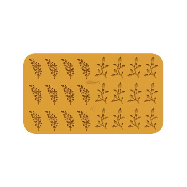 Silikomart Dal-Çiçek Desen Silikon Kek Kalıbı 12+12'li