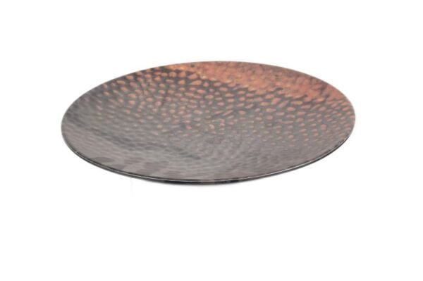 Globy Yuvarlak Gün Batımı Plaka Sunum Tabak 25,5×25,5×2,5 Cm