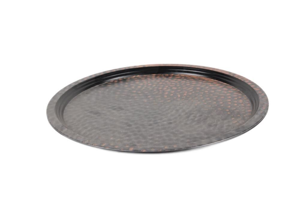 Globy Yuvarlak Gün Batımı Plaka Sunum Tabak 42×2 Cm