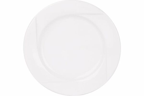 Porland Fourline Beyaz Düz Tabak 27 cm 6 Adet