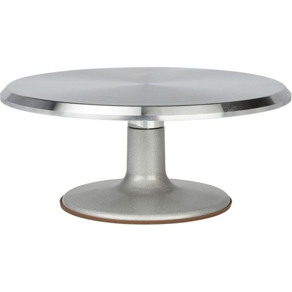 Biradlı Dönerli Metal Pasta Sıvama Standı 30 cm, BRD-0570