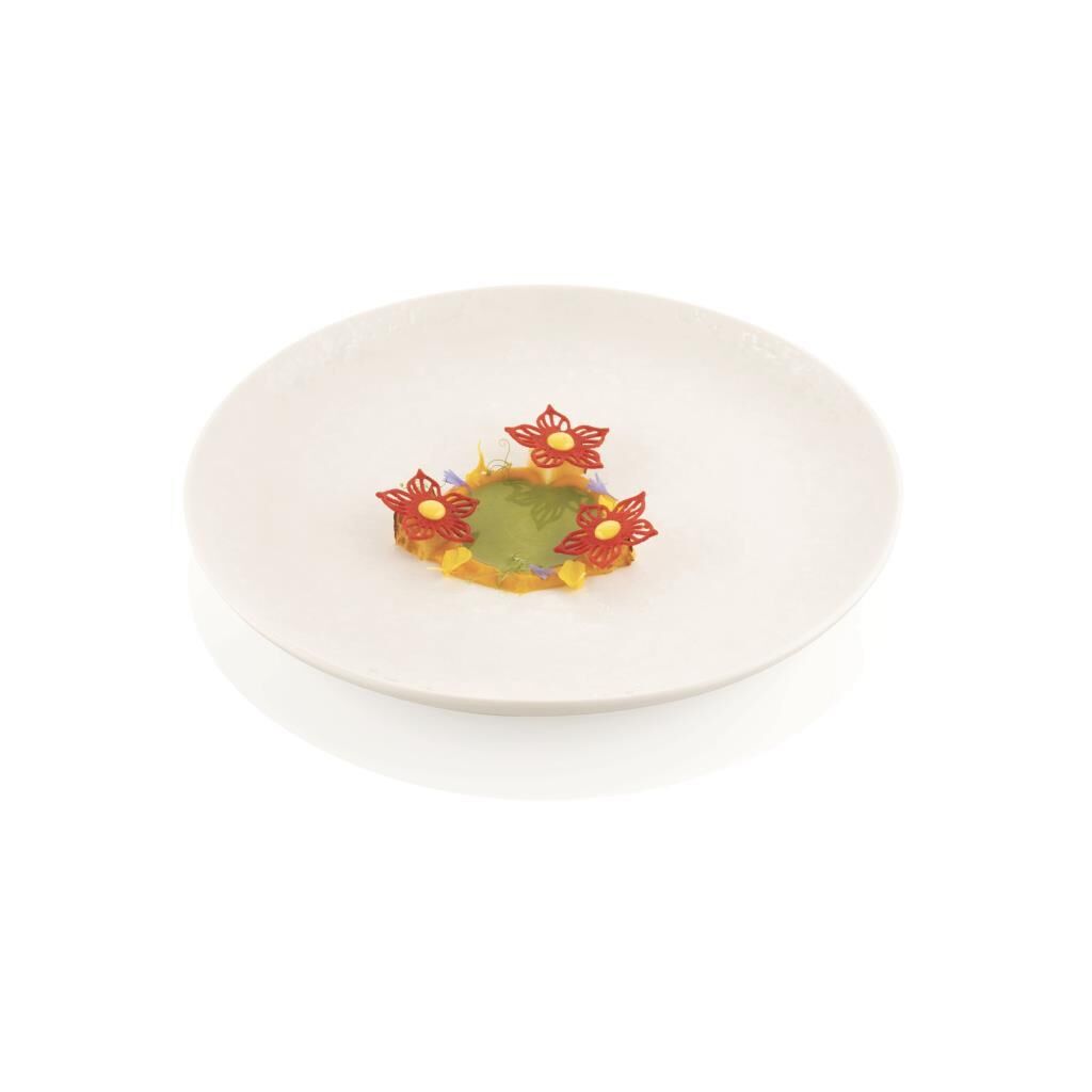 Silikomart Botanik Model Çiçek Desenli Silikon Kek Kalıbı 9+25'li - 33.316.36.0065