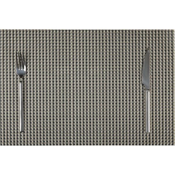 Biradlı BRD-1836 Kaymaz Taban PVC Amerikan Servis, 30x45 cm, Gri