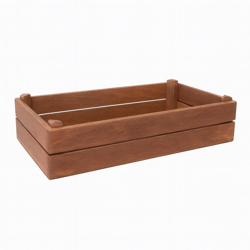 Tuan Ahşap Sunum Kasa 22×35×8 cm