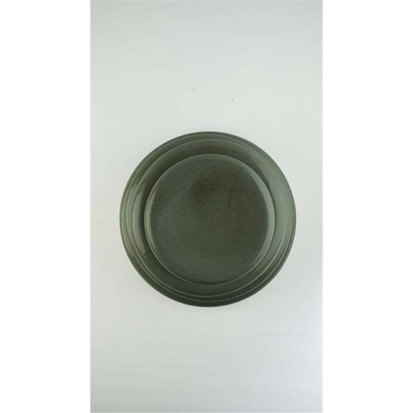 Matgusto Dhara Forest Yeşil Glossy Sunum Tabağı 28 cm