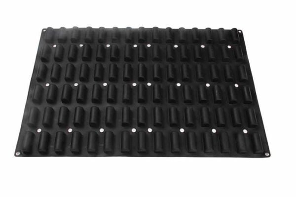 Globy Profesyonel Silikon Silindir Desenli Tatlı, Kek Kalıbı 90'lı