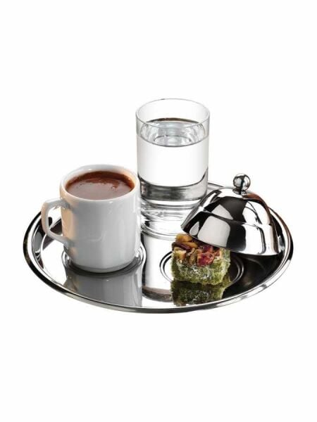 Narin Metal Türk Kahve Fincanı İkram Seti