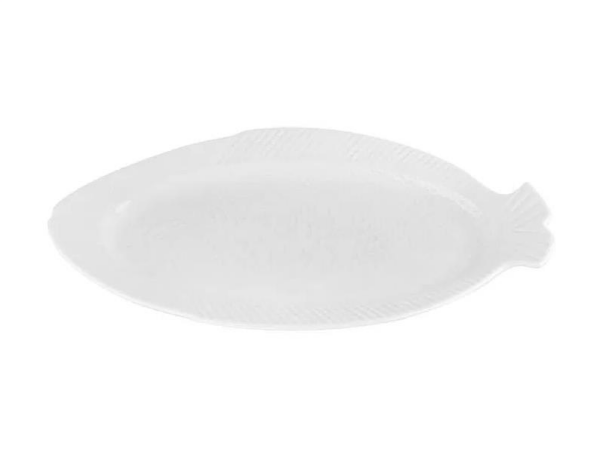 Porland 112936 Beyaz Balık Tabağı 36 cm