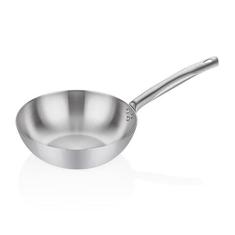 Altınbaşak Multi Metal Çelik Wok Tava 28 cm