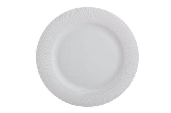 Porland 183317 Lara Beyaz Düz Tabak 17 cm 12'li
