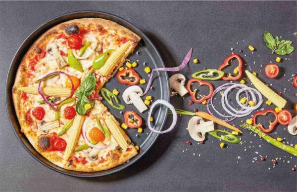 Altınbaşak Delikli Sac Pizza Tavası, 20 cm
