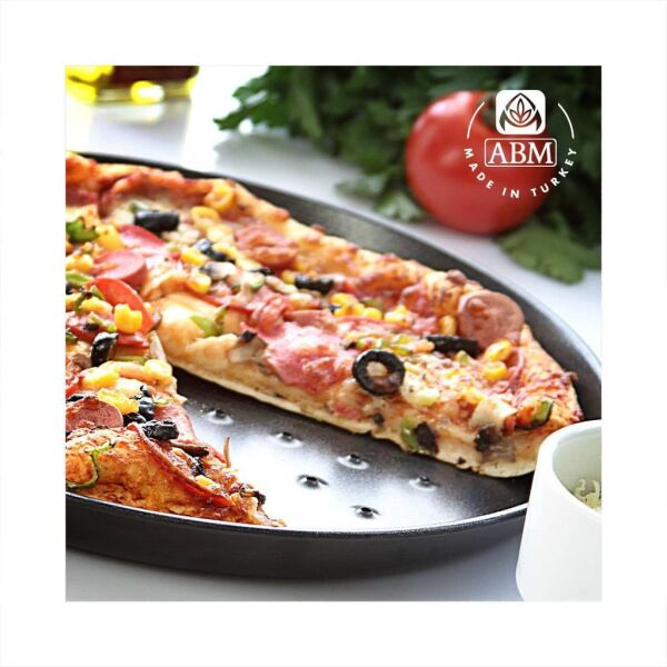 Altınbaşak Delikli Sac Pizza Tavası, 20 cm