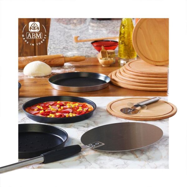 Altınbaşak Delikli Sac Pizza Tavası, 20 cm