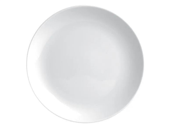 Porland 187630 Lebon Kalın Beyaz Düz Tabak 30 cm