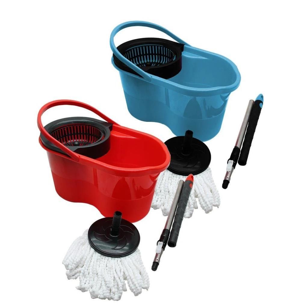Dönerli Kova Mop Temizlik Seti, Şirink 18 Litre