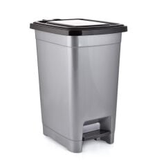 Hobbylife Plastik Slim Pedallı Çöp Kovası 40 Lt - 01 1143