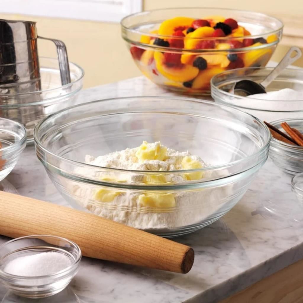 Paşabahçe 53573 Cam Chef's Kase 20 cm 2'li