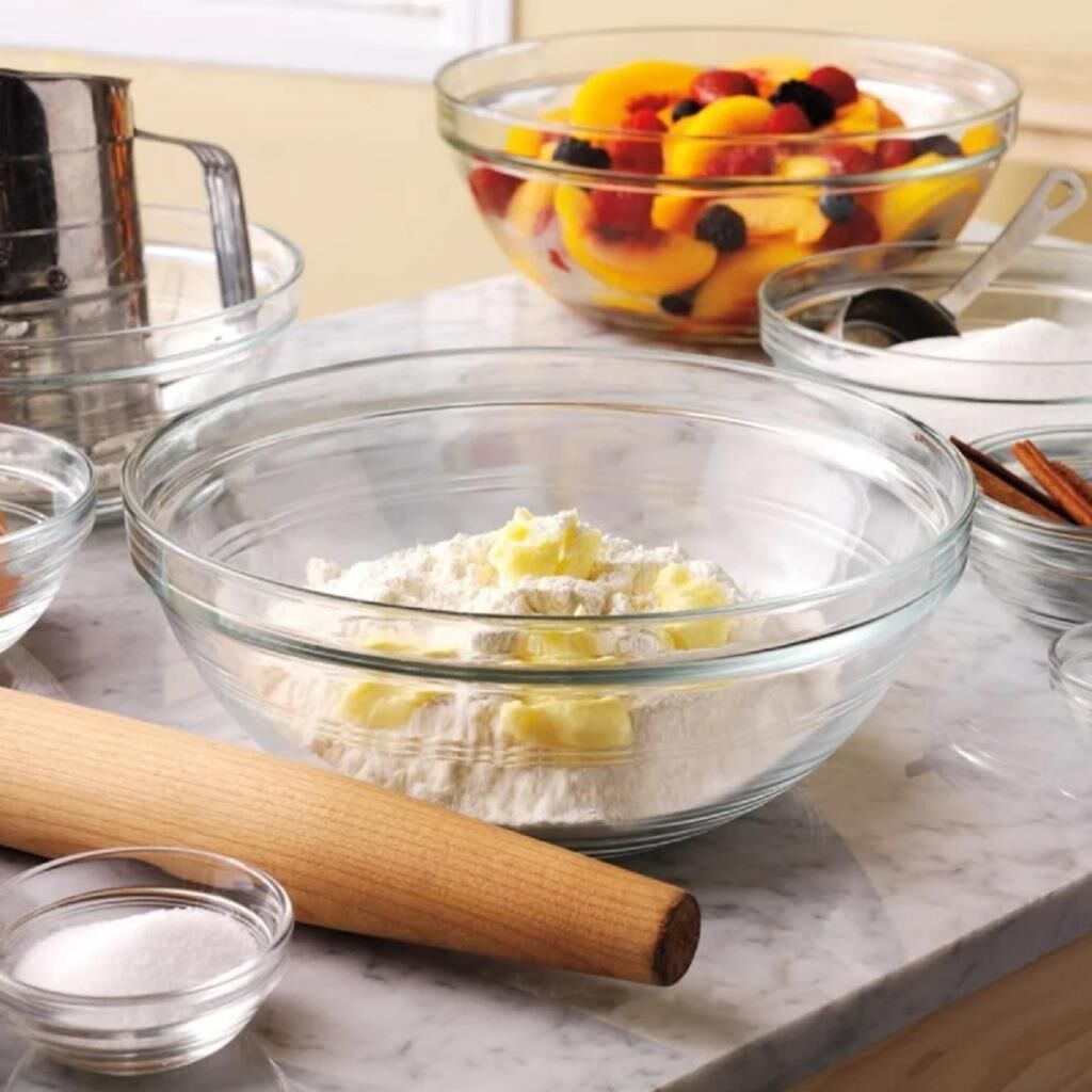 Paşabahçe 53573 Cam Chef's Kase 20 cm 2'li
